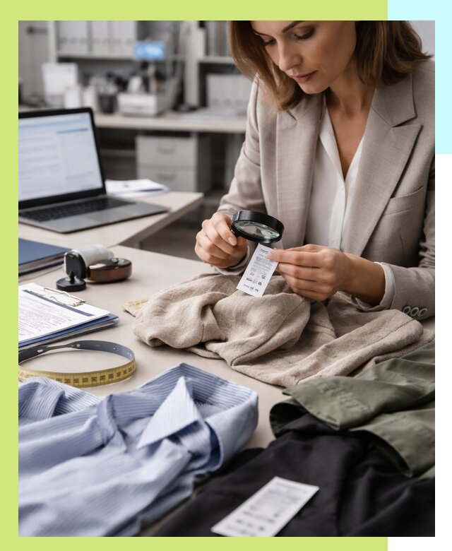 Сертификация одежды и текстиля в Биробиджане, быстрая экспертиза