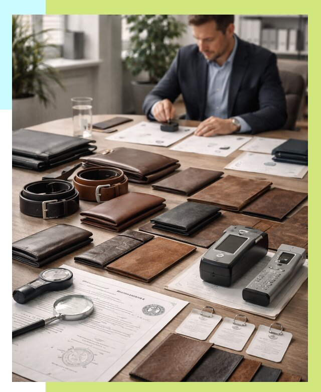 Сертификация кожаных изделий в Биробиджане от 12166 р. | Алешин-Брб