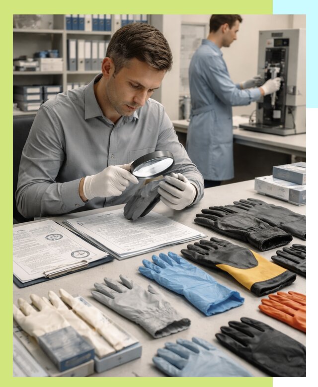 Сертификация перчаток и средств защиты продукции в Биробиджане