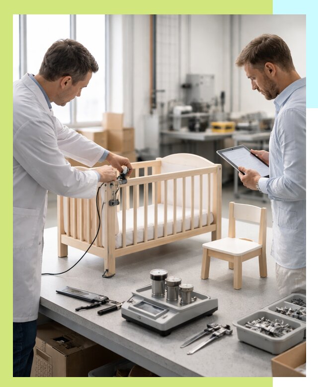 Сертификация детской мебели и проверка безопасности в Биробиджане