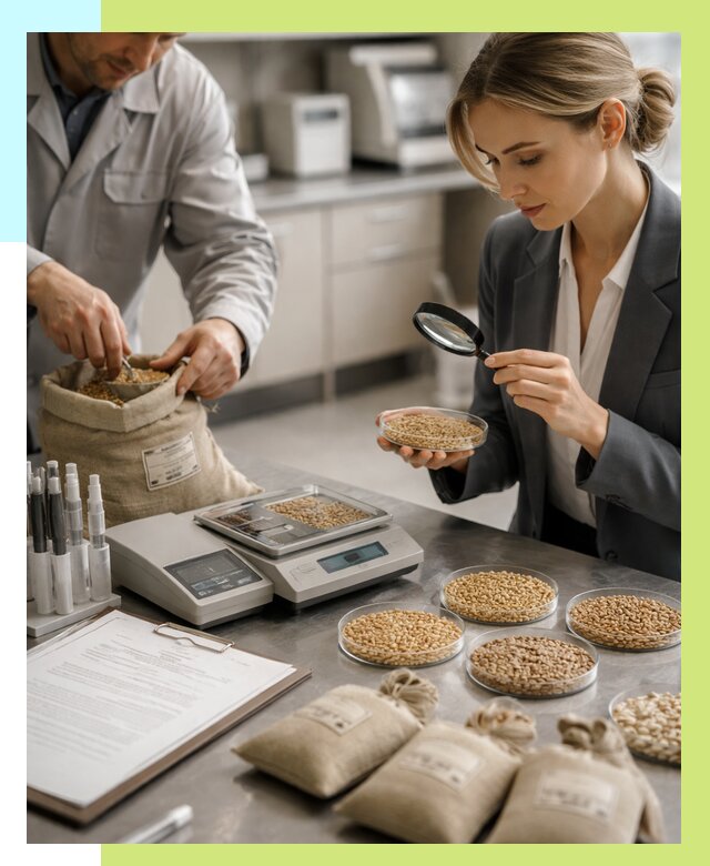 Сертификация зерна в Биробиджане по цене от 15207 р. | Алешин-Брб