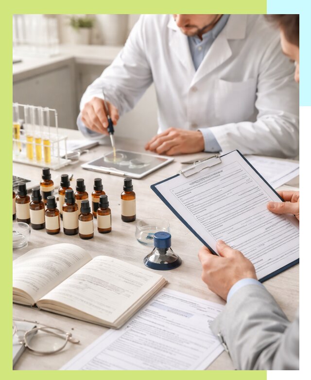 Сертификация эфирных масел и документация качества в Биробиджане