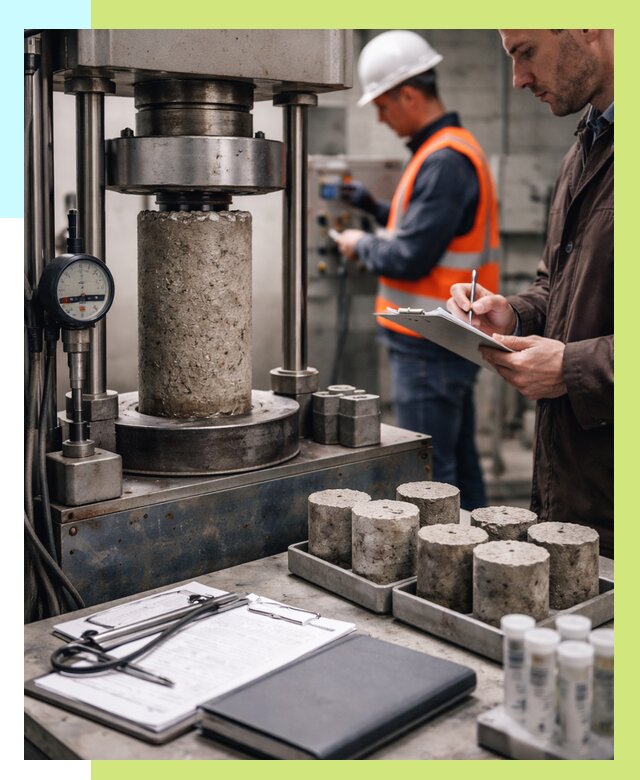 Сертификация бетона в Биробиджане от 30414 р. сертификат | Алешин-Брб