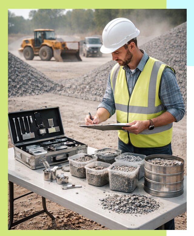 Сертификация щебня в Биробиджане по ГОСТу и техническим требованиям