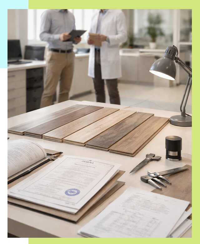 Сертификация ламината в Биробиджане от 18248 р. под ключ | Алешин-Брб