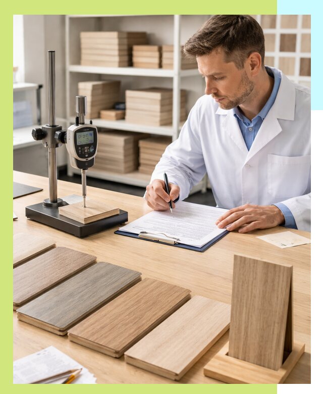 Сертификация ламината с испытаниями и оформлением документов в Биробиджане