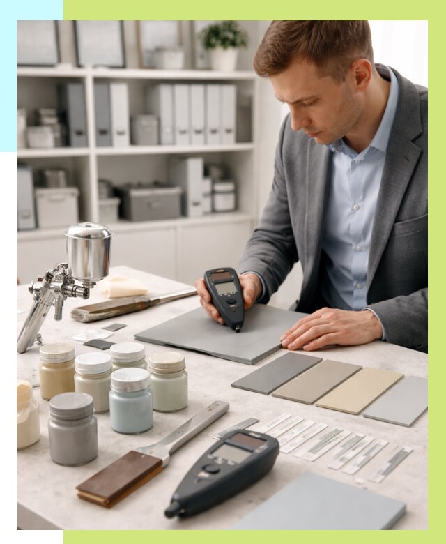 Сертификация краски в Биробиджане от 25345 р. | Алешин-Брб центр