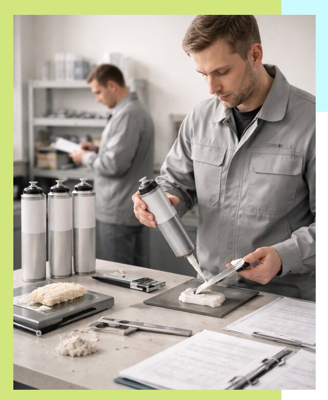 Сертификация монтажной пены и соответствие стандартам в Биробиджане