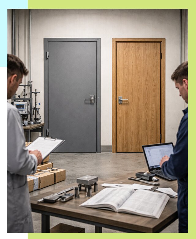 Сертификация дверей в Биробиджане от 8110 р. под ключ | Алешин-Брб