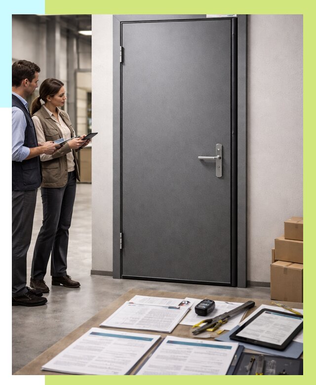 Сертификация противопожарных дверей в Биробиджане от 9124 р. | Алешин-Брб