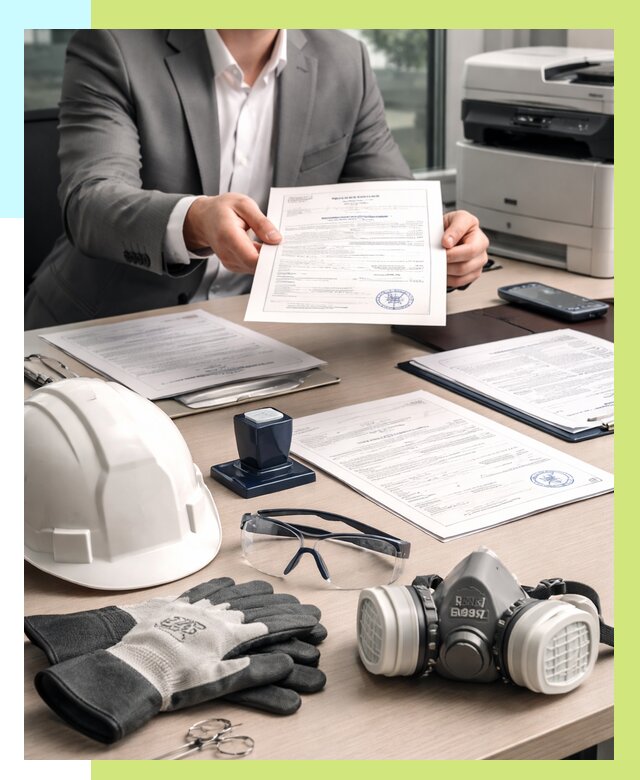 Сертификация СИЗ в Биробиджане от 15207 р. | Алешин-Брб оформить