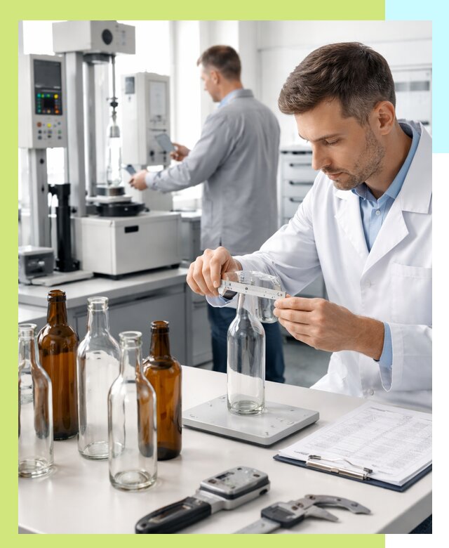 Сертификация стеклянных бутылок и сопутствующей упаковки в Биробиджане