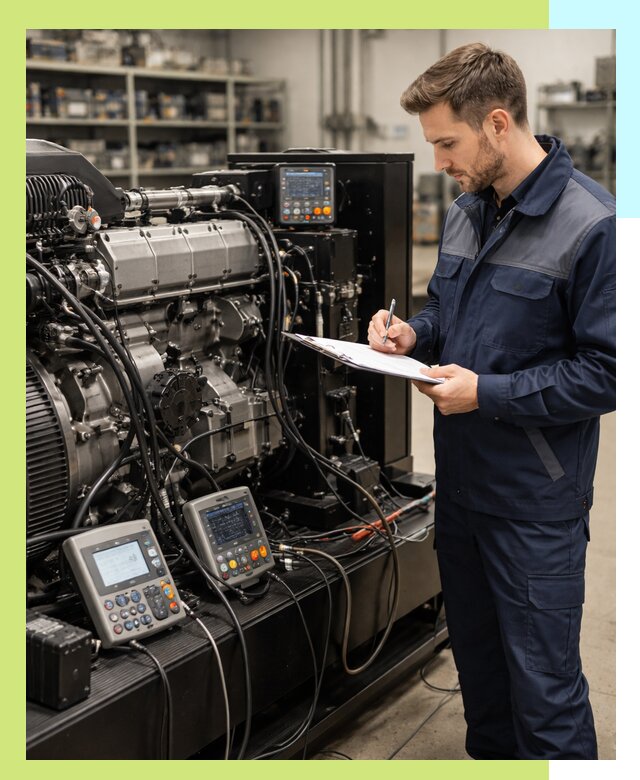 Сертификация дизельных генераторов и их оборудования в Биробиджане