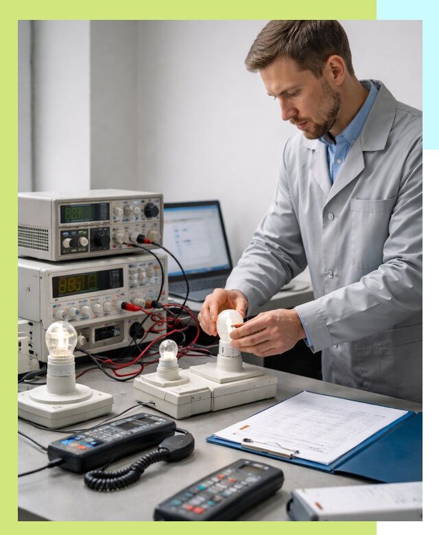 Сертификация ламп и светильников в Биробиджане по нормативам