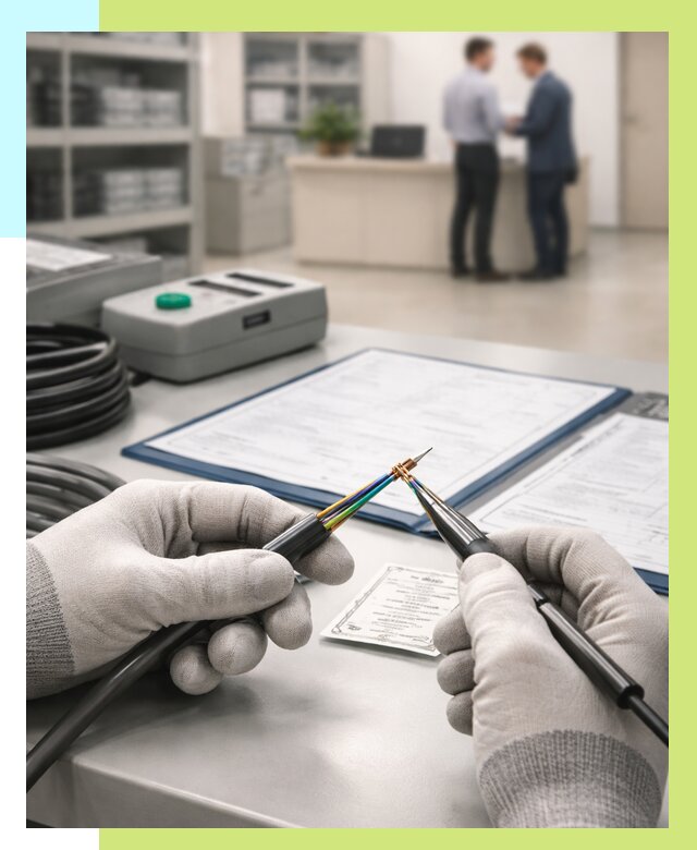 Сертификация провода в Биробиджане от 18248 р. в Алешин-Брб