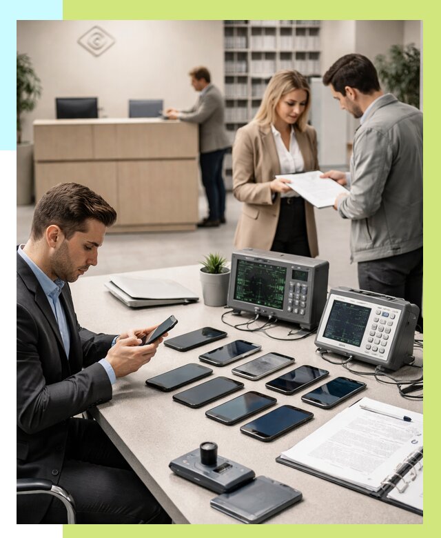 Сертификация телефонов в Биробиджане от 25345 р. под ключ | Алешин-Брб