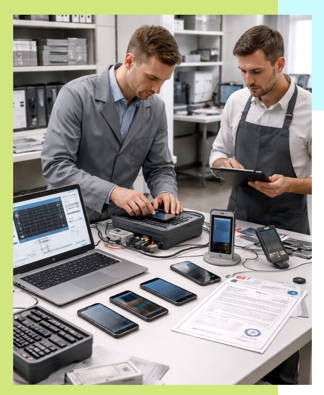 Сертификация мобильных телефонов и смартфонов в Биробиджане под ключ