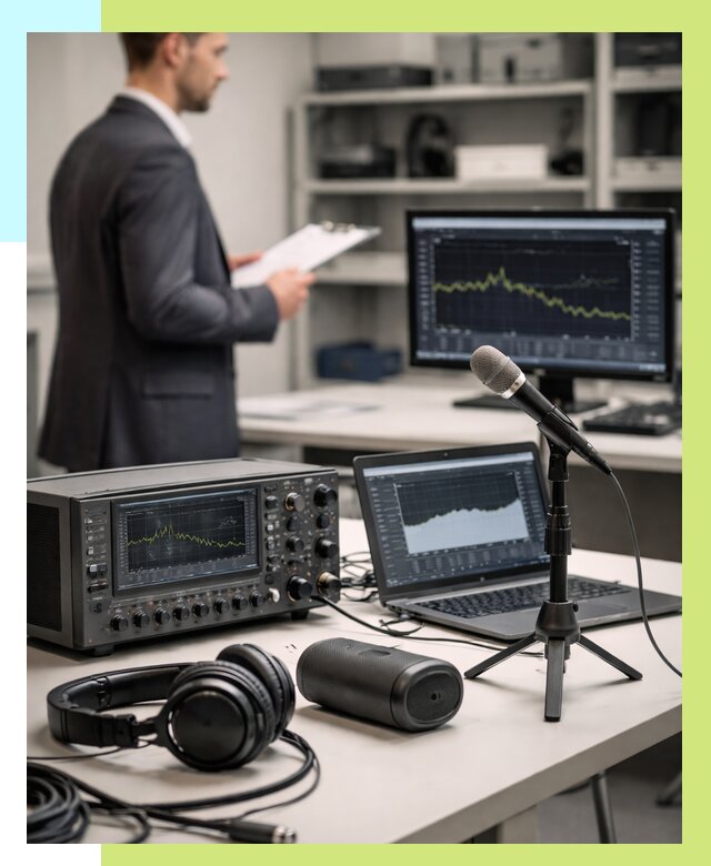 Сертификация аудиотехники в Биробиджане от 15207 р., Алешин-Брб