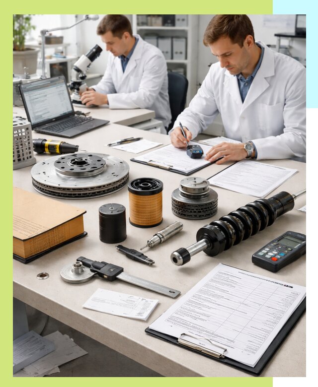 Сертификация автозапчастей и комплектующих в Биробиджане по ГОСТ