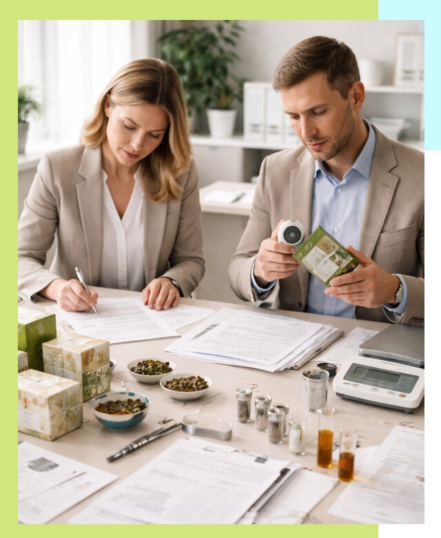 Разработка ТУ на чай и маркировку продукции в Биробиджане