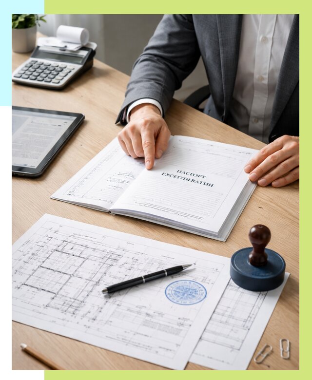 Паспорт эксплуатации в Биробиджане под ключ от 4562 р. Алешин-Брб