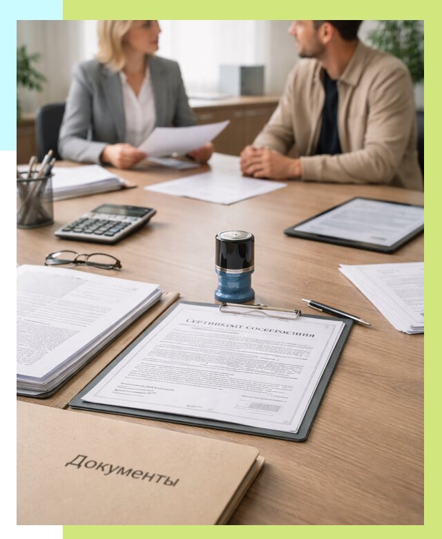 Сертификат соответствия на продукцию в Биробиджане от 15207 р.|Алешин-Брб