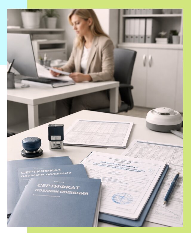 Сертификаты пожарной безопасности в Биробиджане от 15207 р. | Алешин-Брб