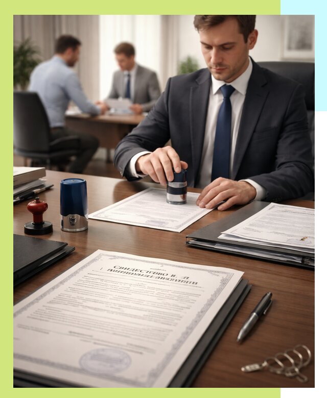 Оформление свидетельства о государственной регистрации в Биробиджане