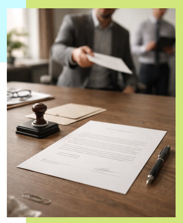 Отказное письмо по сертификации в Биробиджане от 3548 р. | Алешин-Брб