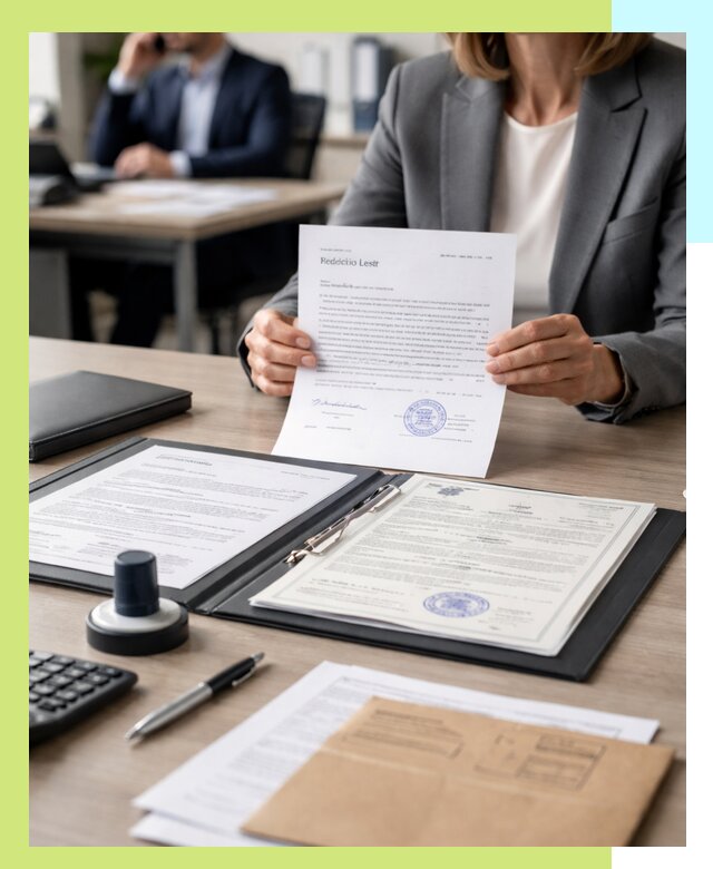 Оформление отказного письма для таможни в Биробиджане с сопровождением