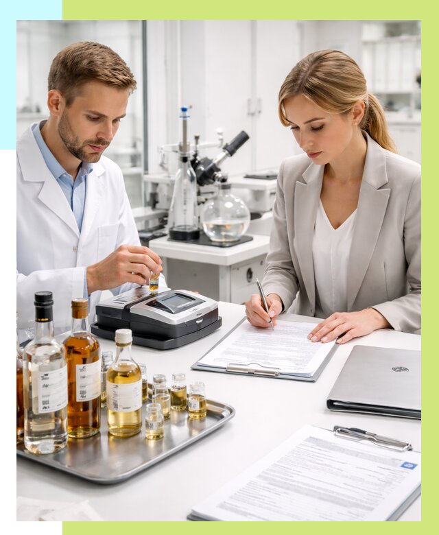 Заключение о спиртосодержании в Биробиджане, от 5069 р., Алешин-Брб