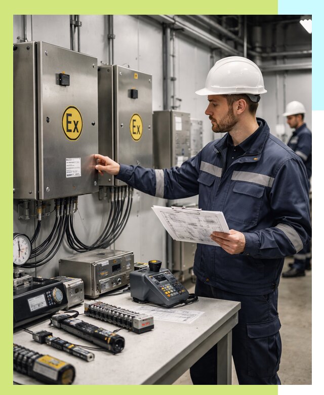 Сертификат взрывозащиты промышленного оборудования в Биробиджане