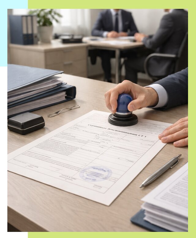 Сертификат происхождения СТ 1 в Биробиджане от 4562 р. | Алешин-Брб