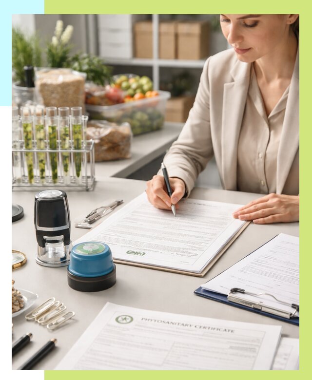 Фитосанитарный сертификат оформить в Биробиджане от 4562 р. | Алешин-Брб