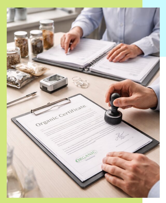 Получение органик сертификата для продукции в Биробиджане