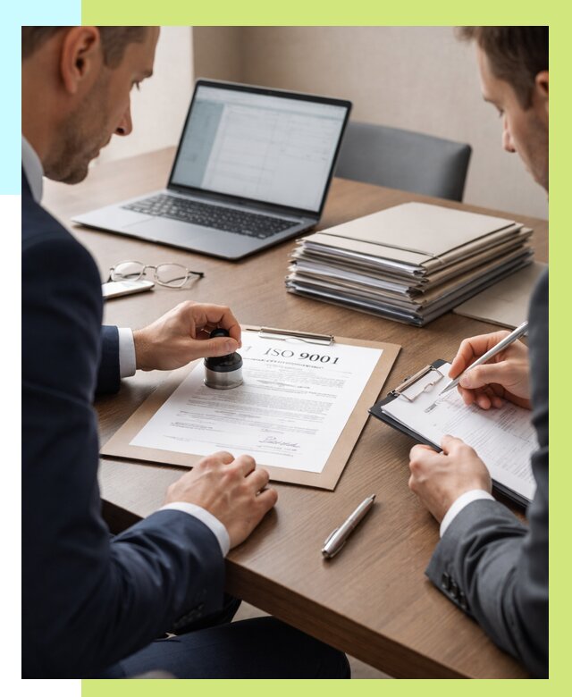 Сертификат ISO 9001 в Биробиджане купить от 81104 р. | Алешин-Брб