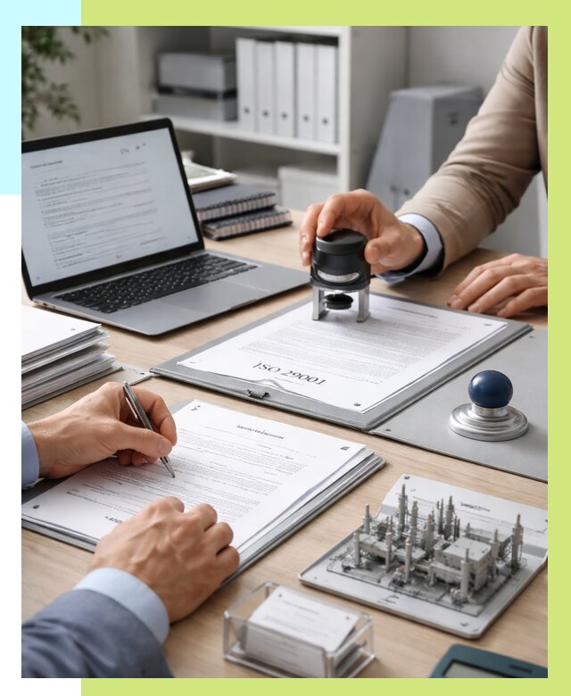 Сертификат ISO 29001 в Биробиджане под ключ от 76035 р. | Алешин-Брб