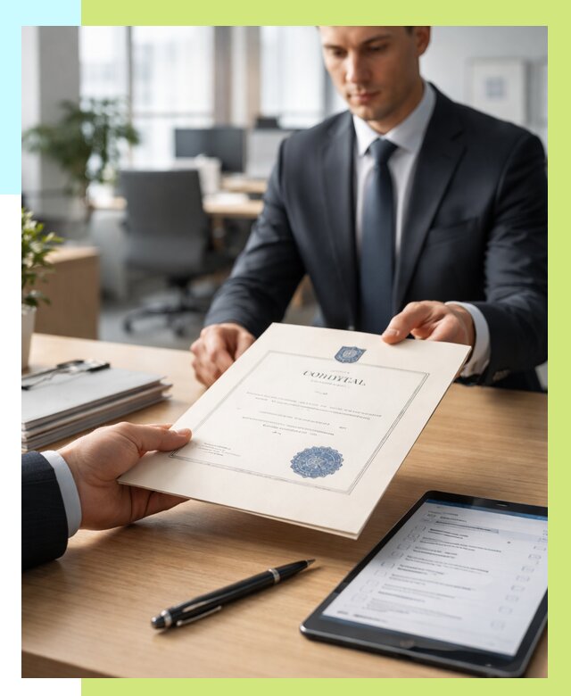 Сертификат ISO 30301 в Биробиджане от 35483 р. | Алешин-Брб - под ключ