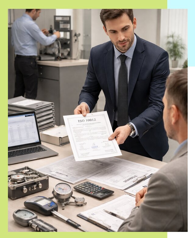 Выдача сертификата ISO 10012 по требованиям метрологии в Биробиджане
