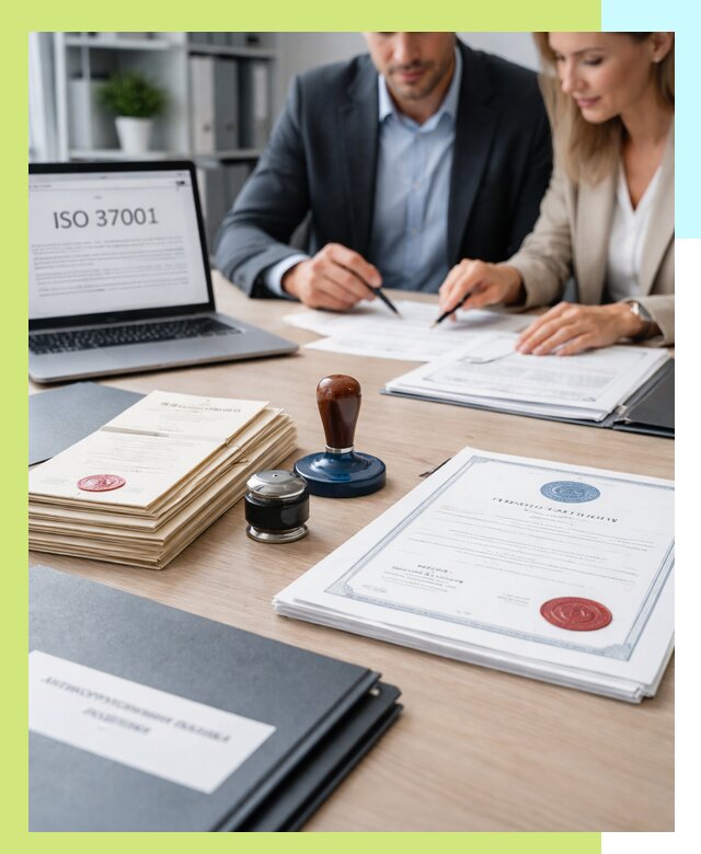 Получение сертификата ISO 37001 по системе борьбы с коррупцией в Биробиджане