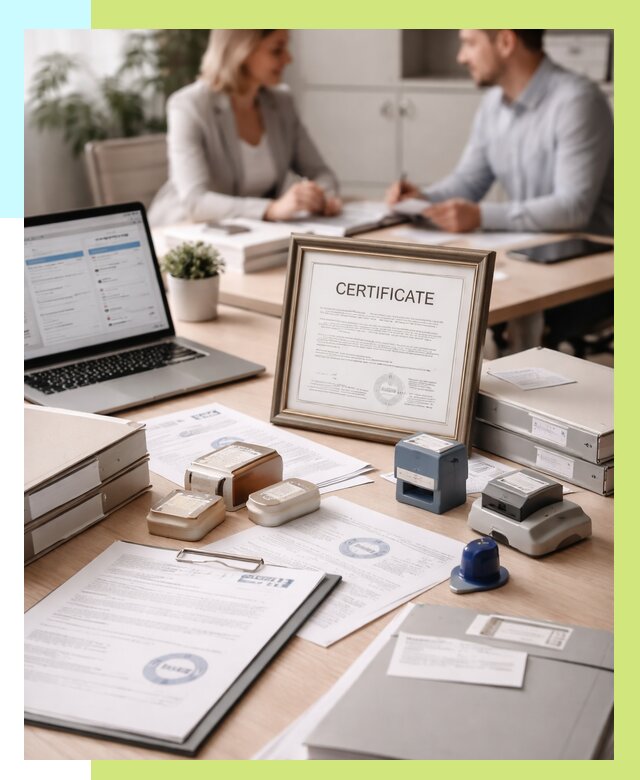 Сертификация компании в Биробиджане от 45621 р. | Алешин-Брб — заказ